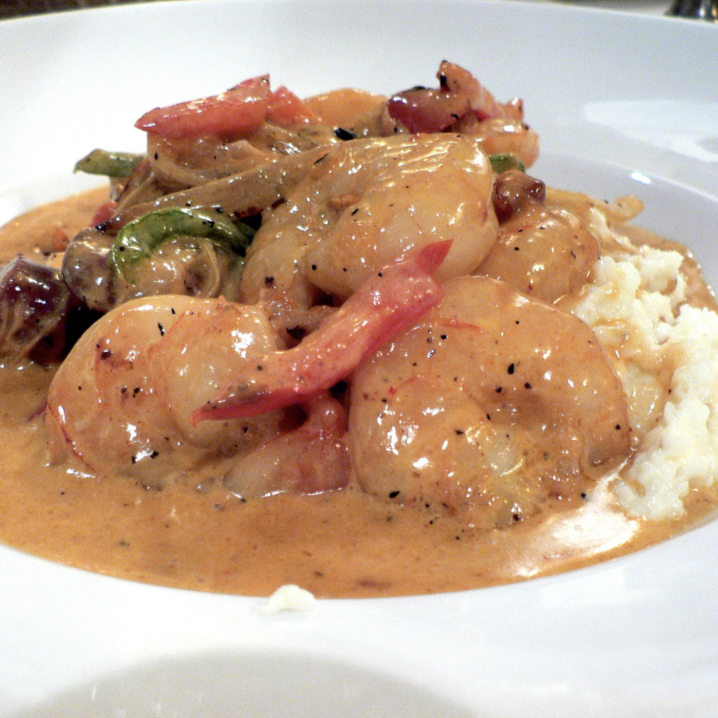 Shrimp and Creamy Grits